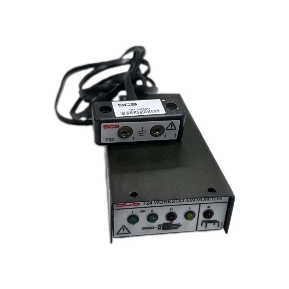 SCS 724 Wrist Strap Workstation Monitor